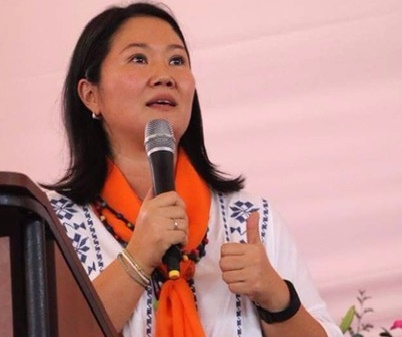 Candidata Keiko Fujimori.